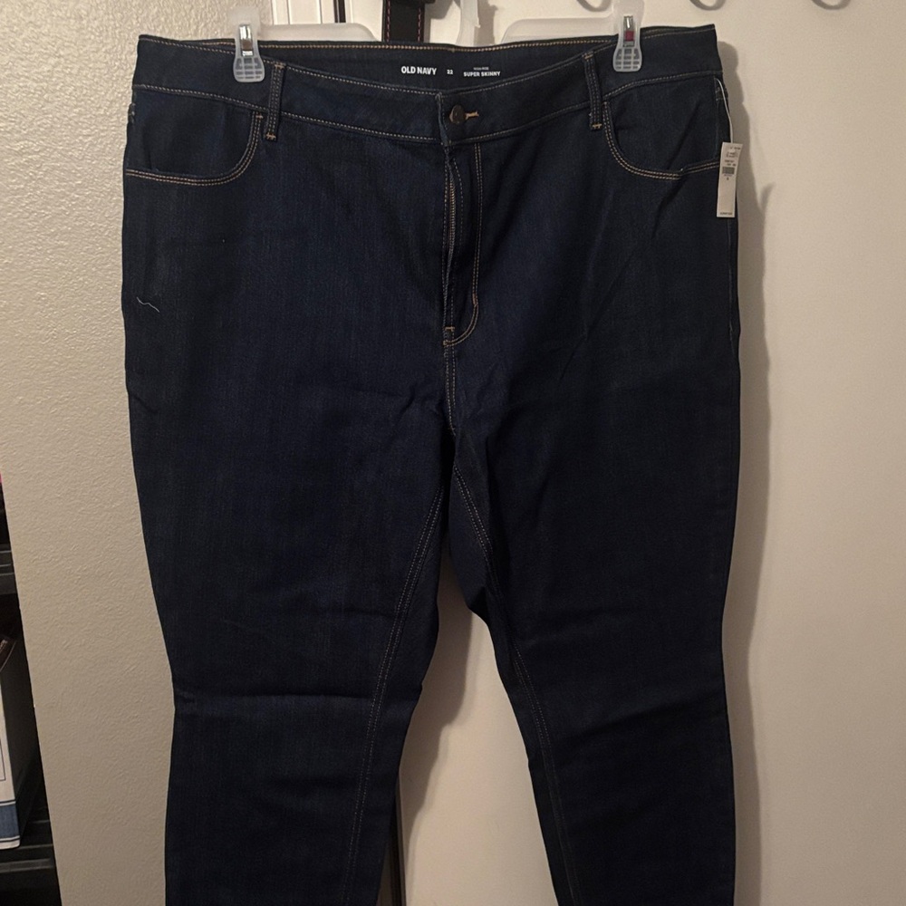Old Navy Women's Deep Indigo Skinny Jeans